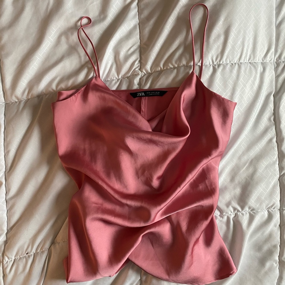 Zara pink tank top